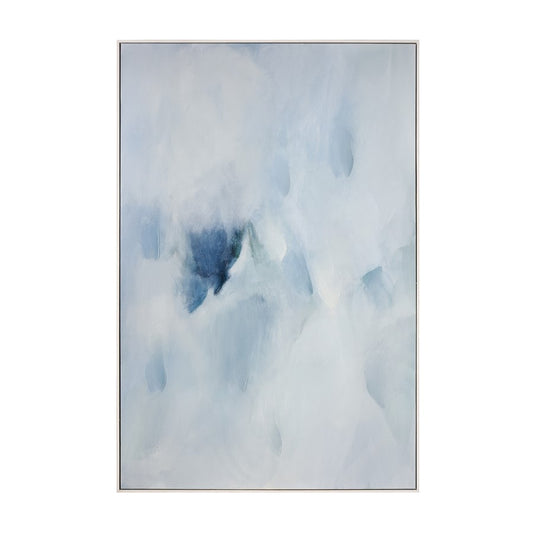 Atlas Lighting Rush I Abstract Framed Wall Art, Off White - WA11135-01