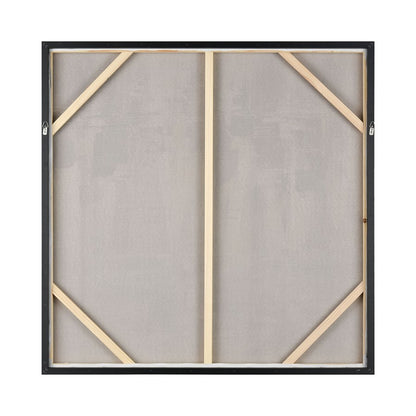 Atlas Lighting Weekend on the Lake 40in Square Framed Wall Art | White & Silver Coastal Sailboat Scene | Living Room & Bedroom | Model WA11179-01