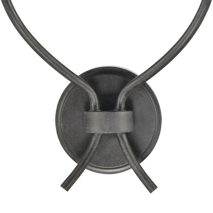 Atlas Lighting Daisy 2-Light Wall Sconce | Transitional Midnight Bronze and Clear Glass | Living Room & Dining Room Accent Light | Model WL11058-BZ
