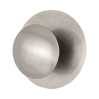 Atlas Lighting Lorens 12.5in 1-Light Wall Sconce | Transitional Polished Nickel and Gold Metal | Hallway & Bedroom | Model WL11103-NK