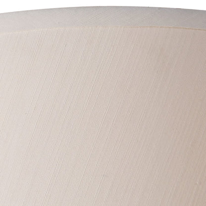 Atlas Lighting Swingarms 16in 1-Light Wall Sconce | Transitional Polished Chrome and White Fabric | Bedroom & Hallway | Model WL11155-CH