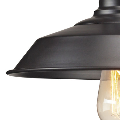 Atlas Lighting Urban Lodge 10in 1-Light Wall Sconce | Transitional Oil Rubbed Bronze Metal | Bedroom & Hallway Accent Light | Model WL11164-BZ