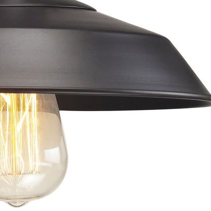 Atlas Lighting Urban Lodge 10in 1-Light Wall Sconce | Transitional Oil Rubbed Bronze Metal | Bedroom & Hallway Accent Light | Model WL11164-BZ