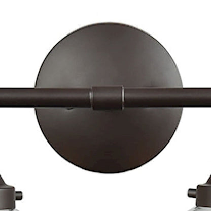 Atlas Lighting Beckett 33in 4-Light Vanity Light | Modern Oil Rubbed Bronze and Clear Glass | Bathroom Vanity | 33 x 7 x 11 in | Model WL11205-BZ2