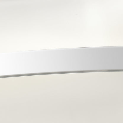 Atlas Lighting Curvato 16in LED Vanity Light | Modern Polished Chrome and White Glass | Bathroom Vanity | 16 x 4.5 x 5.5 in | Model WL11271-CH
