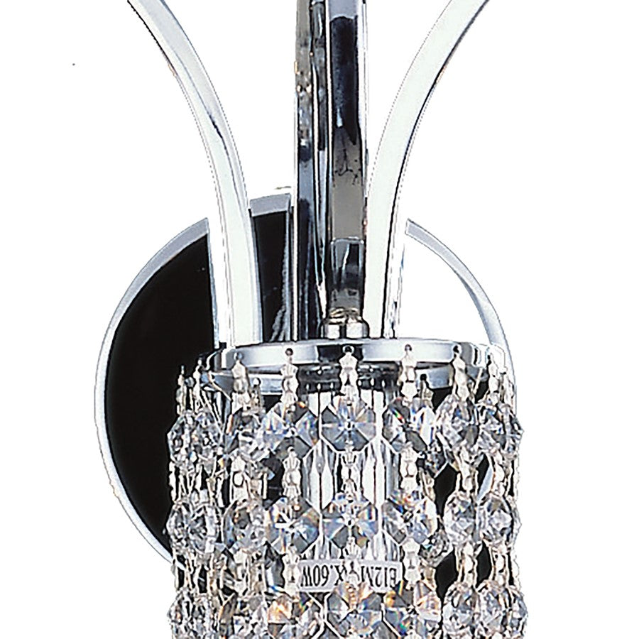 Atlas Lighting Optix 23in 3-Light Vanity Light | Modern Polished Chrome and Clear Glass | Bathroom & Powder Room | 23 x 3 x 12 in | Model WL11386-CH