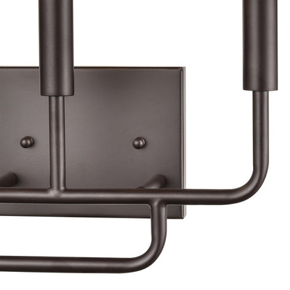 Atlas Lighting Park Slope 13in 3-Light Vanity Light | Transitional Oil Rubbed Bronze | Bathroom Vanity | 13 x 5 x 8.5 in | Model WL11397-BZ