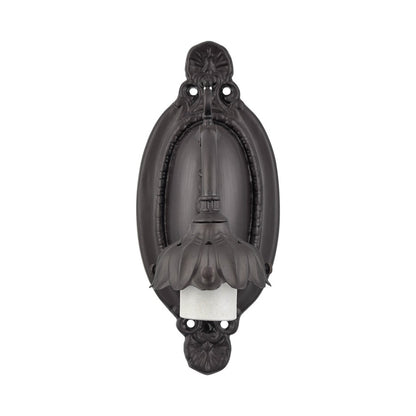 Atlas Lighting Mix-N-Match 8in 1-Light Wall Sconce | Traditional Bronze Metal, No Shade | Bedroom & Hallway | 5 x 7 x 8 in | Model WL11665-BZ