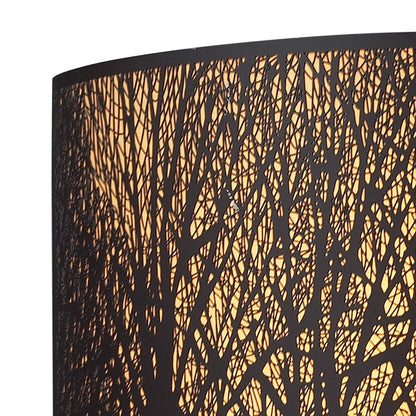 Atlas Lighting Woodland Sunrise 8'' High 2Lt Sconce, Bronze/Bronze