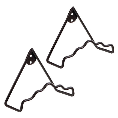 ACHLA Plate Medium Wall Hanger 2-Pack | Roman Bronze Wrought Iron Wall Decor | Kitchen & Dining Room Plate Display | Model B-37M-2
