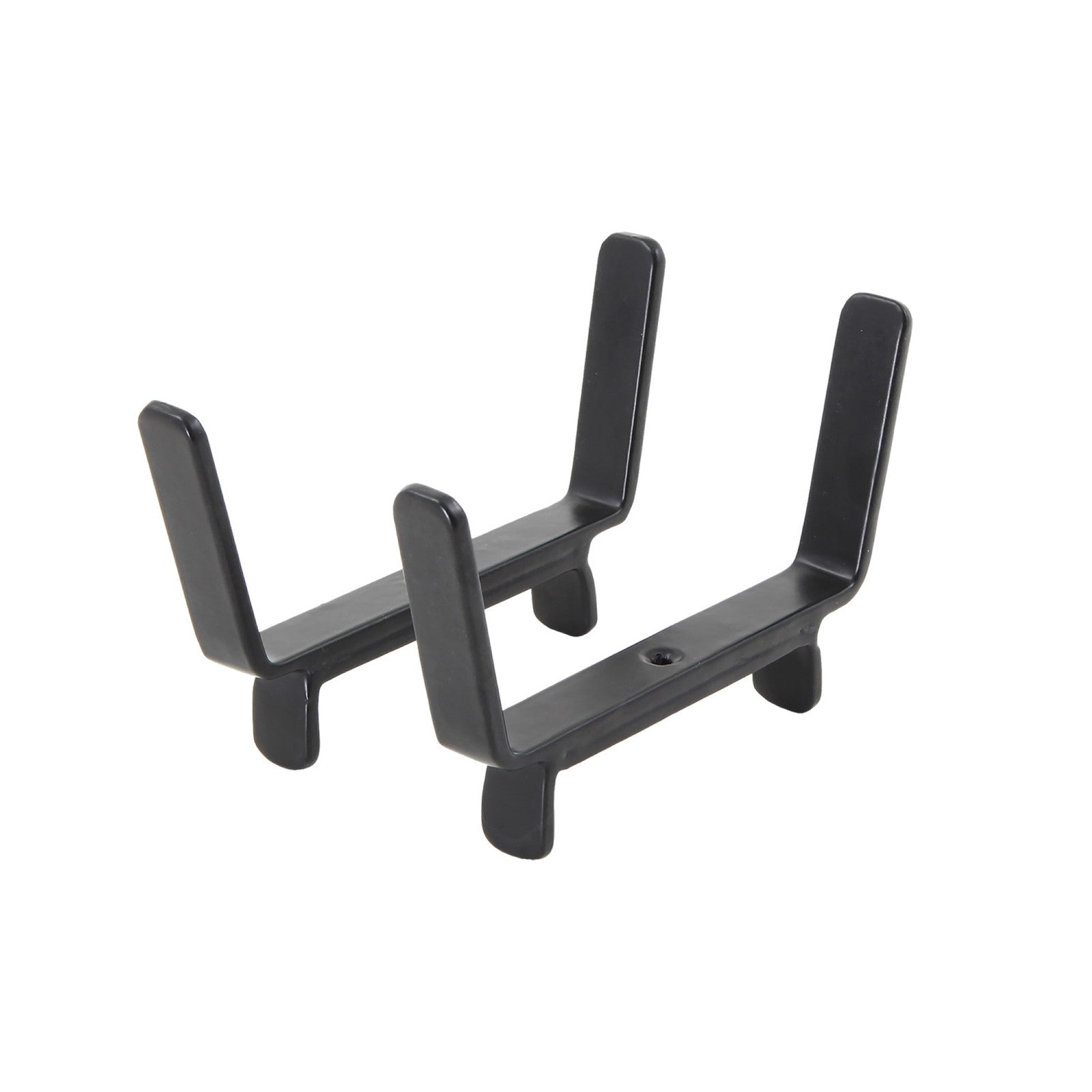 ACHLA 6in Flower Box Bracket for 2x4 Railing | Wrought Iron Black Powdercoat | Deck, Porch & Balcony Planter Support | 1 x 7 x 4 in | Model BGK-13-08