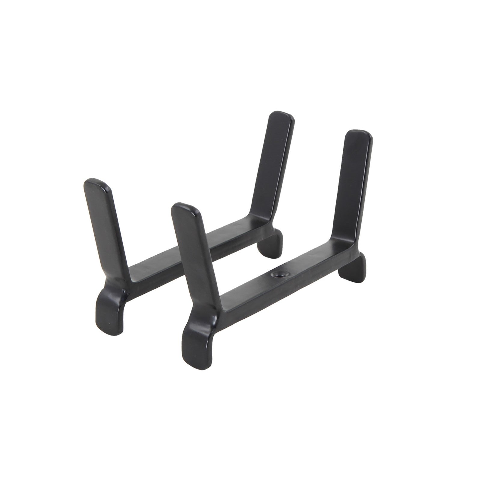 ACHLA 6in Flower Box Bracket for 2x6 Railing | Wrought Iron Black Powdercoat | Deck, Porch & Balcony Planter Support | 1 x 7 x 4 in | Model BGK-14-08