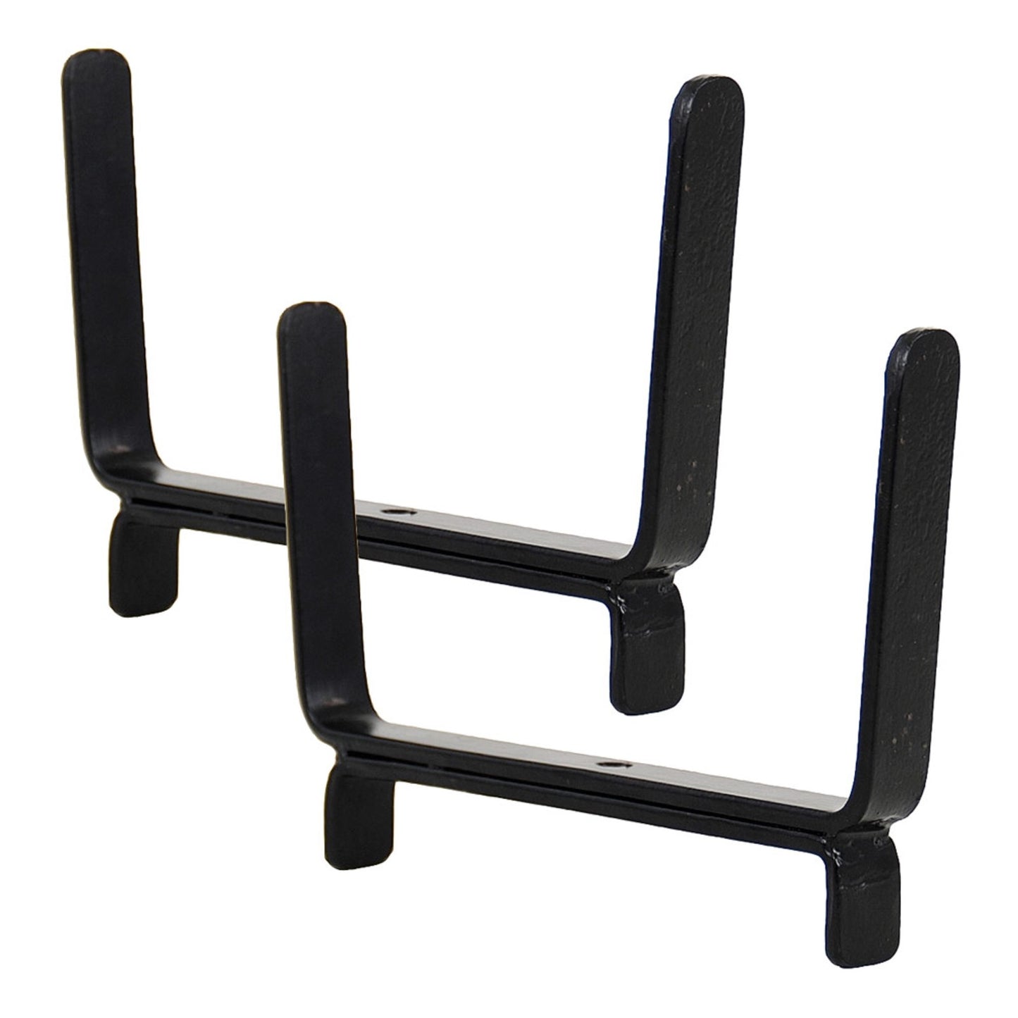 ACHLA Deck Bracket II | Wrought Iron Flower Box Bracket | For 2x6 Railing & 8in Deep Box | 6.25 x 5 x 0.75 in | Model BGK-14