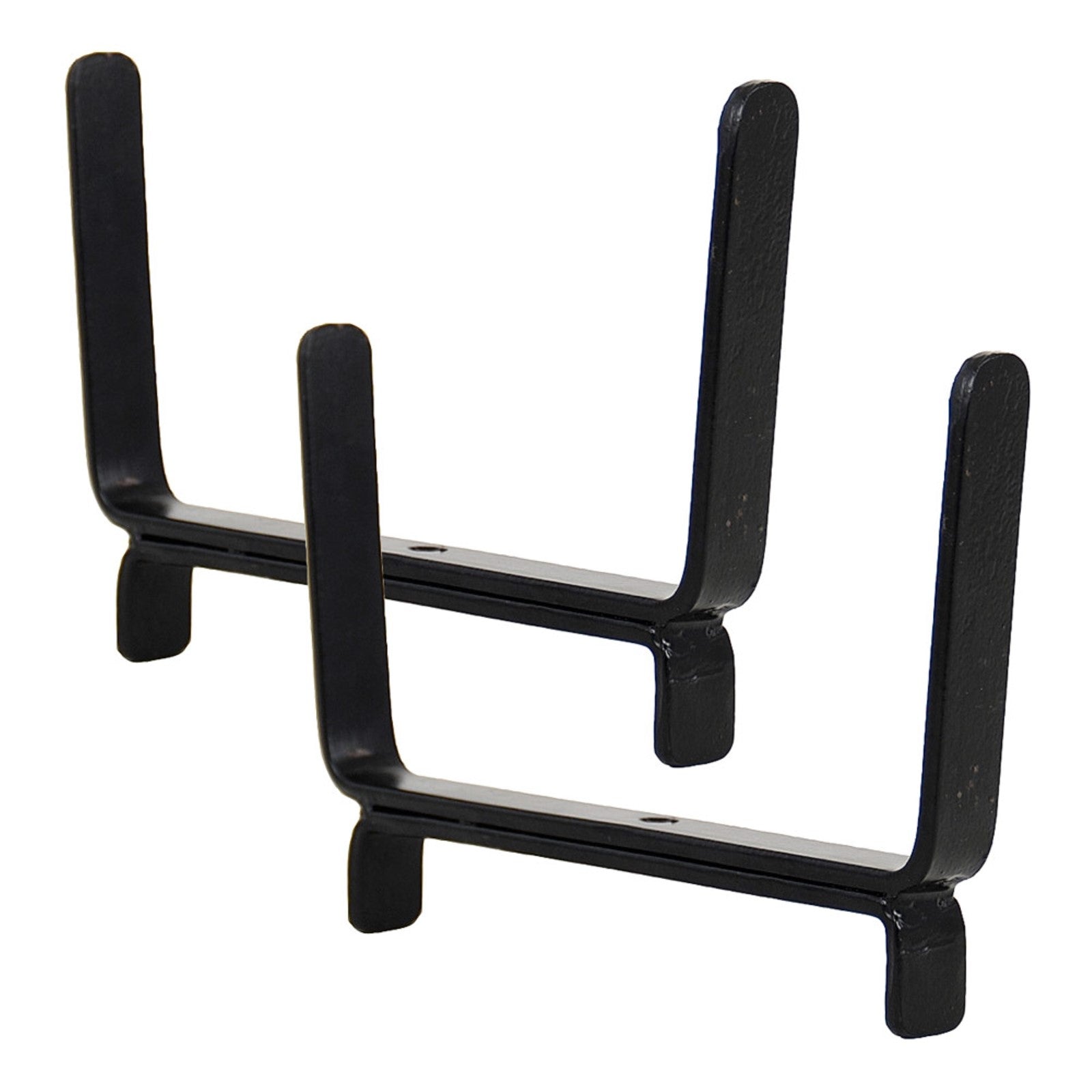ACHLA Deck Bracket II | Wrought Iron Flower Box Bracket | For 2x6 Railing & 8in Deep Box | 6.25 x 5 x 0.75 in | Model BGK-14