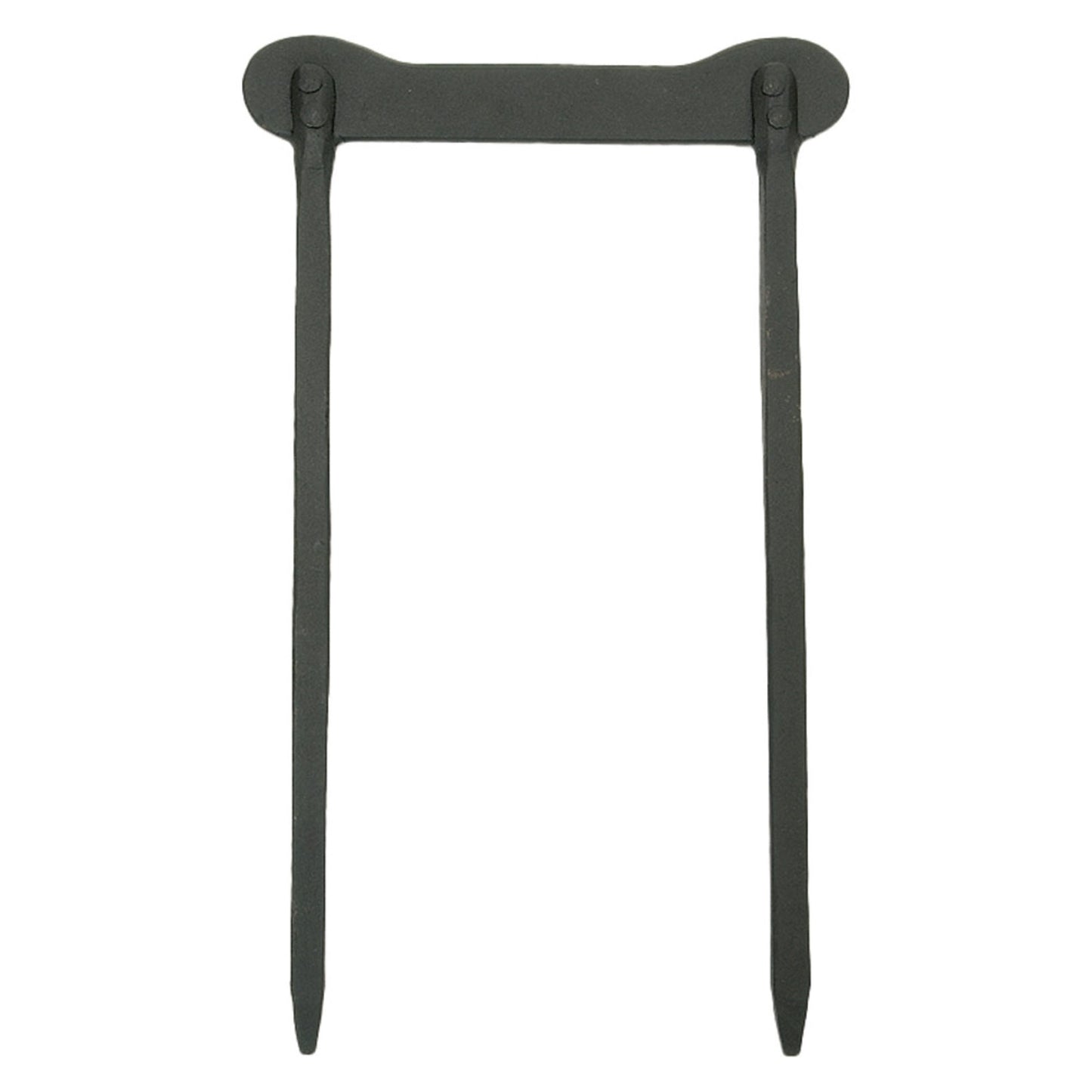 ACHLA Boot Scraper | Wrought Iron Black Powder Coat | Garden & Entryway Mud Remover | 17 x 11 x 1 in | Model BS-03