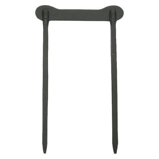 ACHLA Boot Scraper | Wrought Iron Black Powder Coat | Garden & Entryway Mud Remover | 17 x 11 x 1 in | Model BS-03