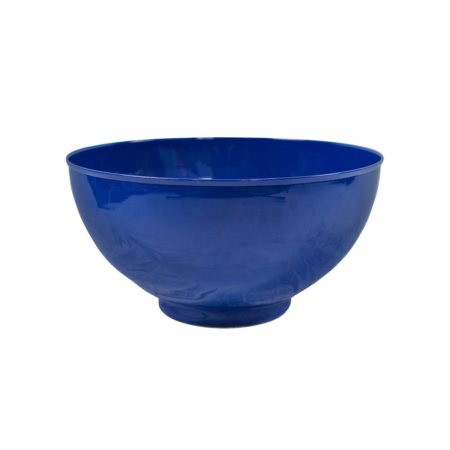 ACHLA Solaria Small Bowl Planter | French Blue Galvanized Steel | Indoor & Outdoor Cachepot for Succulents & Fairy Gardens | Model C-60FB