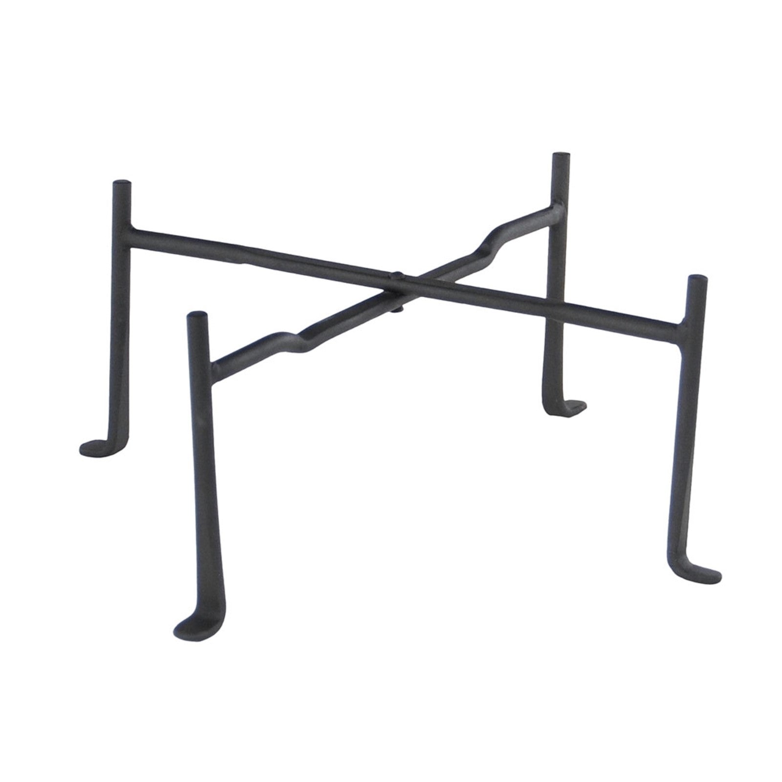 ACHLA Tabletop Stand CWI-01 | Black Wrought Iron Folding Stand | Party & Catering Display | 9 x 9 x 7 in | Model CWI-01