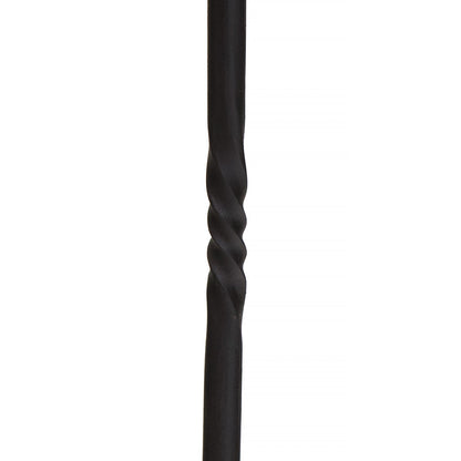 ACHLA 18in Ring Stand | Black Powdercoat Wrought Iron | Indoor & Outdoor Plant Stand & Birdbath Holder | 13 x 13 x 18 in | Model FB-18