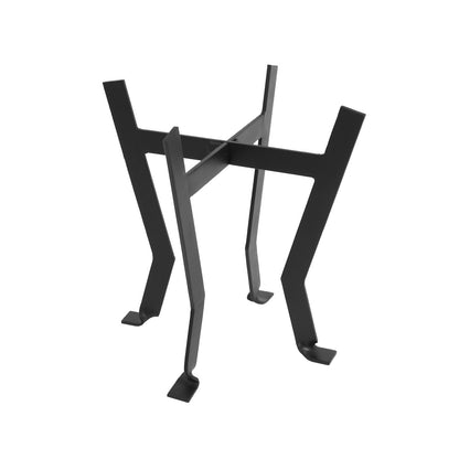 ACHLA Denise II 14in Plant Stand | Black Wrought Iron | Patio & Sunroom Plant Display | 14 x 14 x 14 in | Model FB-58