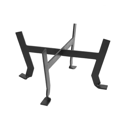 ACHLA Denise Plant Stand | Black Powdercoat Wrought Iron | Indoor & Outdoor Patio, Living Room & Sunroom | 16 x 16 x 9 in | Model FB-59