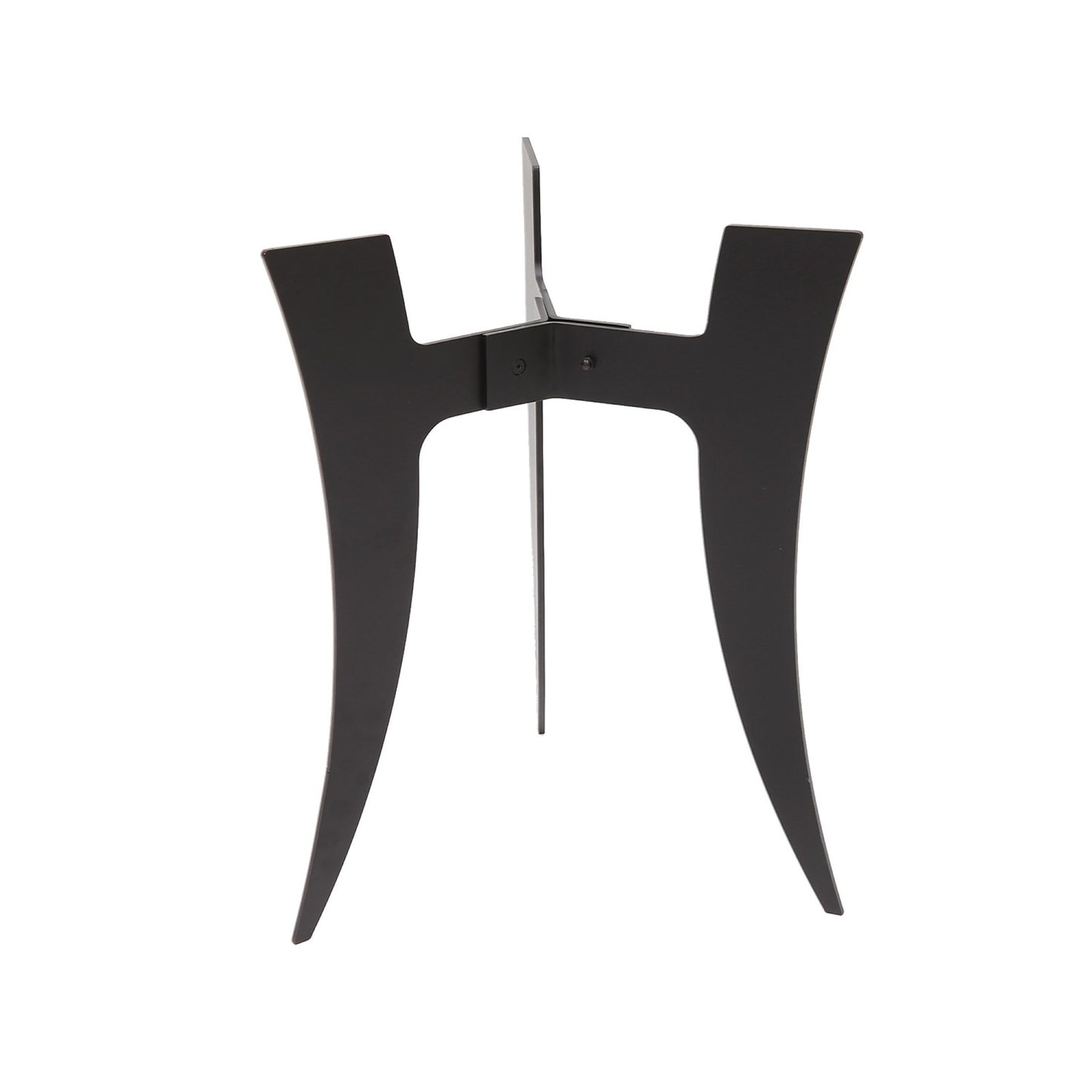 ACHLA Ibex II Plant Stand 14in | Black Powdercoat Wrought Iron | Indoor & Outdoor Pedestal for Tall Planters | 14 x 14 x 18 in | Model FB-72