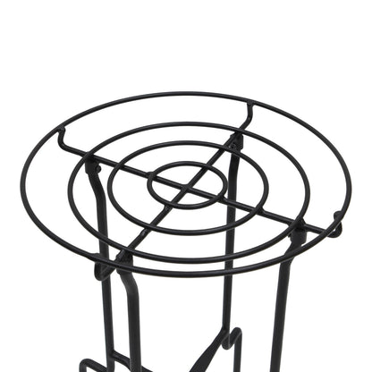 ACHLA Catalina Plant Stand | Black Wrought Iron | Indoor & Outdoor Planter Stand | 14 x 14 x 24 in | Model FB-76