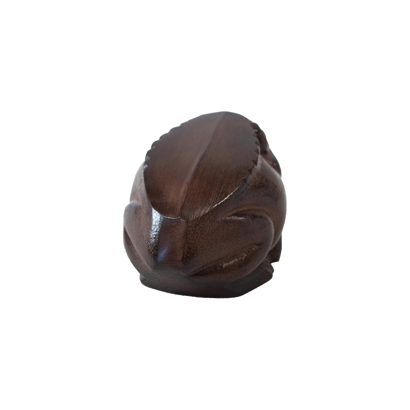 ACHLA Frog Garden Ornament | Cast Aluminum Earth Tone Finish | Patio & Lawn Accent | 4.5 x 7.5 x 4.5 in | Model FRG-01
