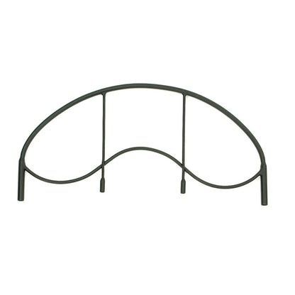 ACHLA Waves Trellis 23.5in Wrought Iron Garden Support | Traditional Black Powder Coat | Climbing Plants & Garden Wall Accent | Model FT-16