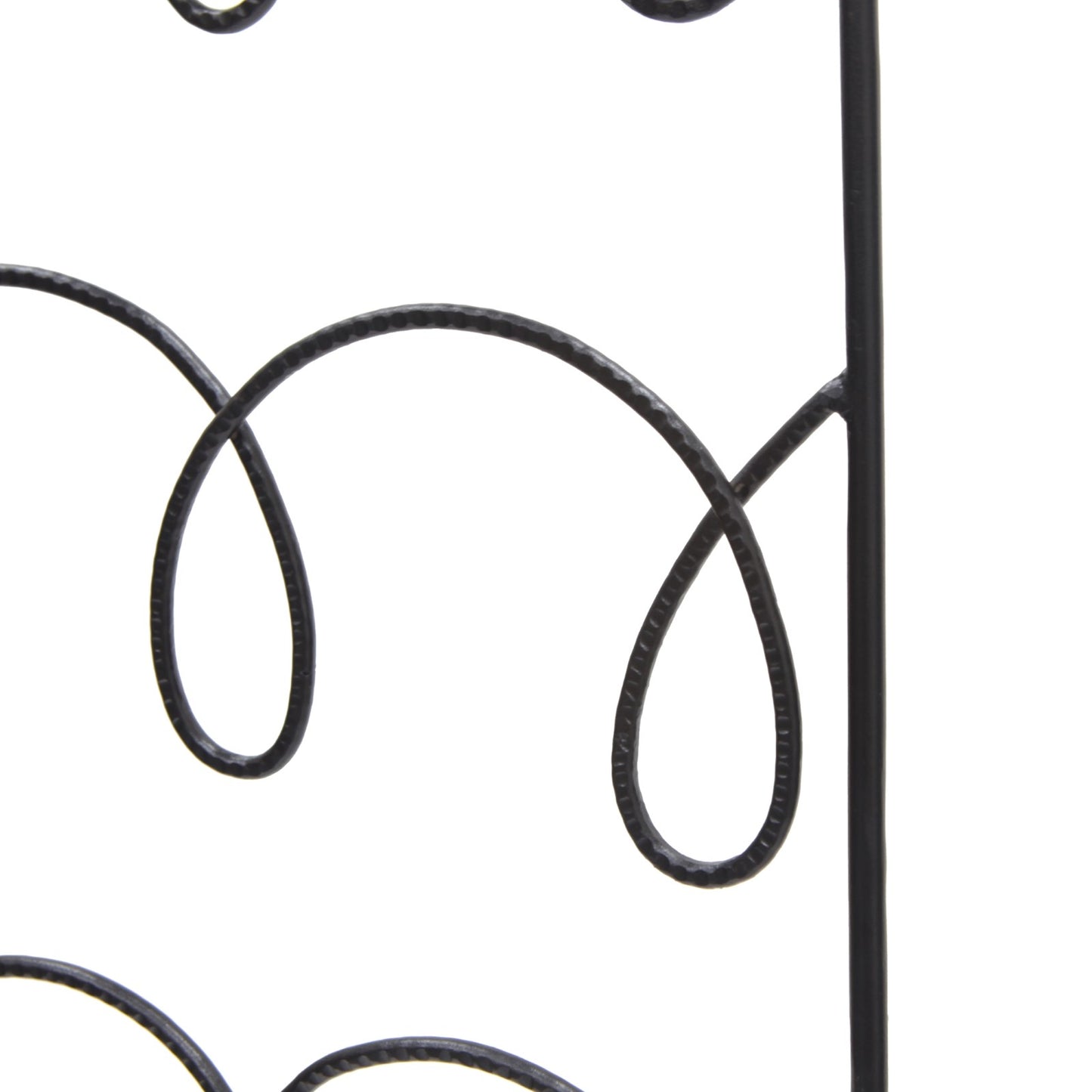 ACHLA Gingerbread Cottage Trellis 72in H | Black Wrought Iron | Outdoor Vertical Garden & Wall Climbing Plant Support | 18 x 72 x 0.5 in | Model FT-62