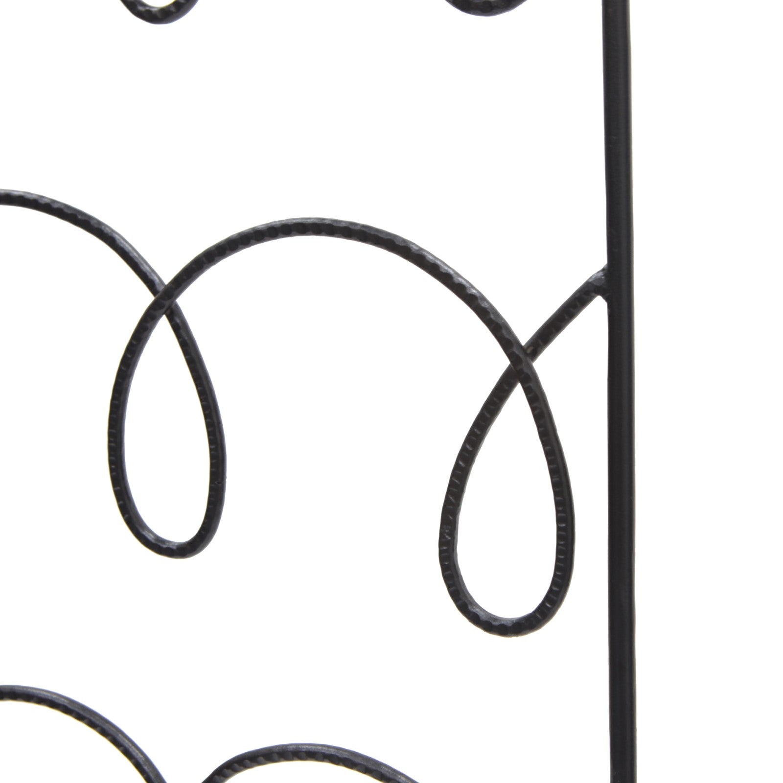 ACHLA Gingerbread Cottage Trellis 72in H | Black Wrought Iron | Outdoor Vertical Garden & Wall Climbing Plant Support | 18 x 72 x 0.5 in | Model FT-62