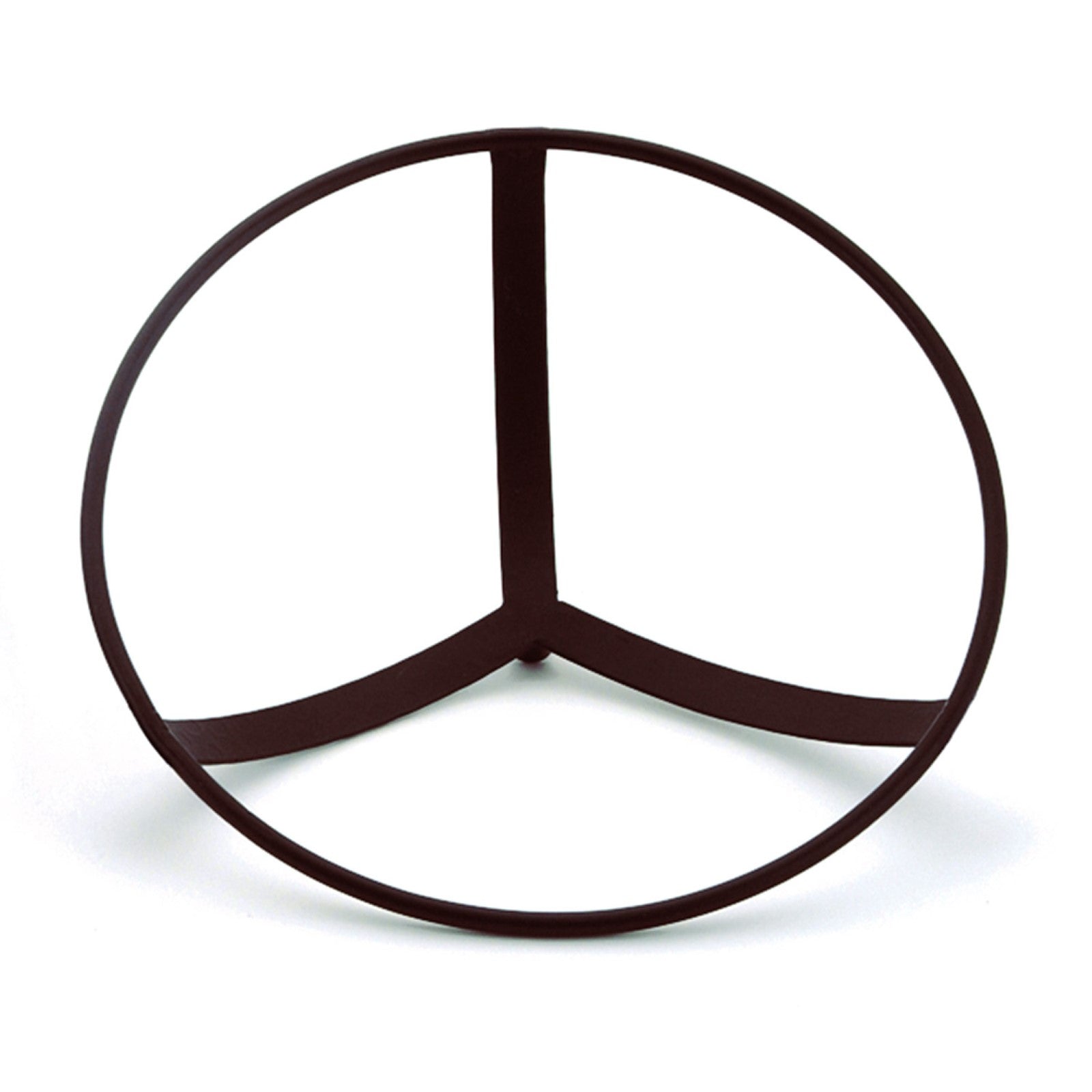 ACHLA Mandarin Crackle Glass Bowl with Stand | 12.5in Diameter Outdoor Garden Decor | Roman Bronze Finish | 12.5 x 12.5 x 3 in | Model GBB-06