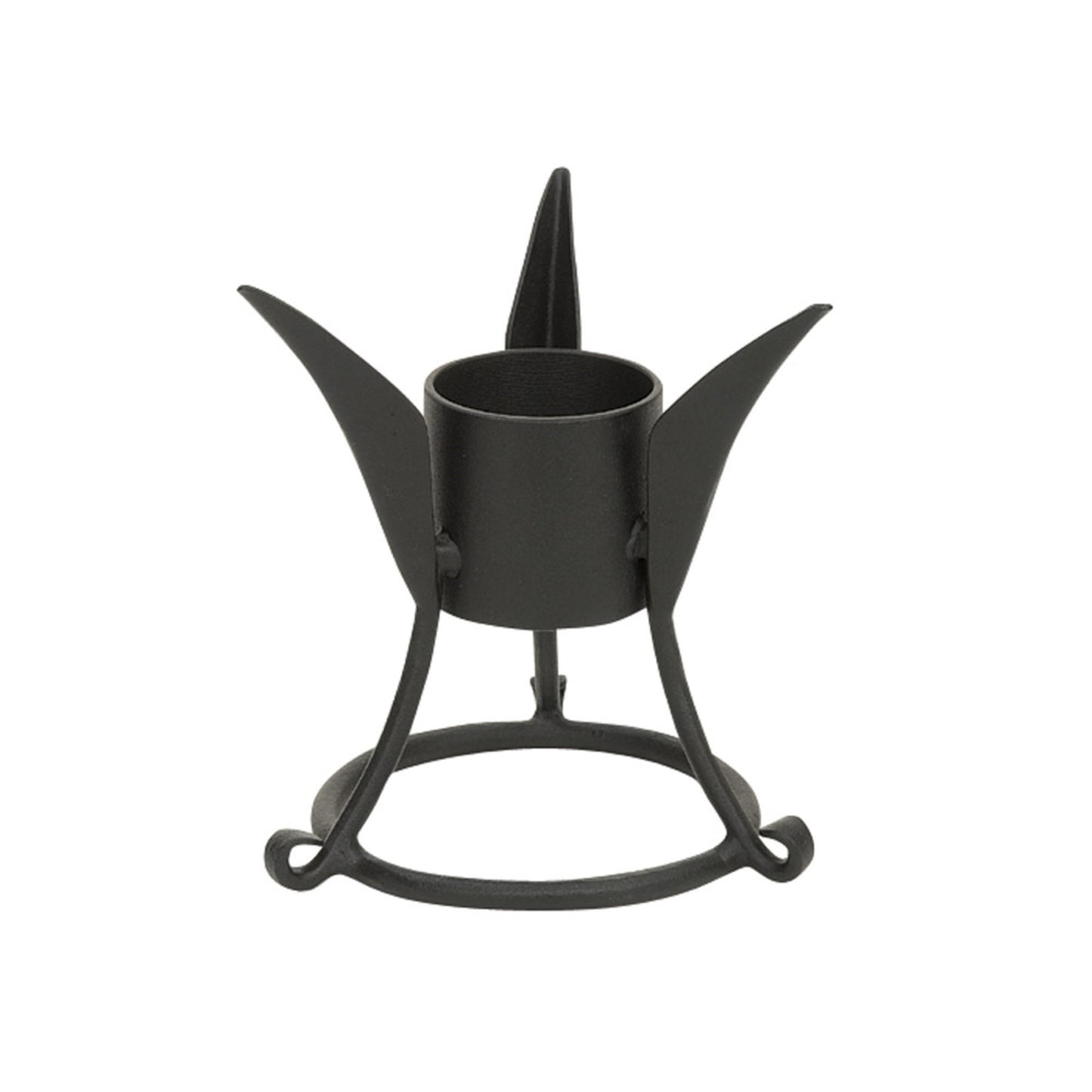 ACHLA Gazing Globe Stand 7.75in | Black Wrought Iron | Garden & Yard Decor | 7.5 x 7.5 x 7.75 in | Model GBS-07
