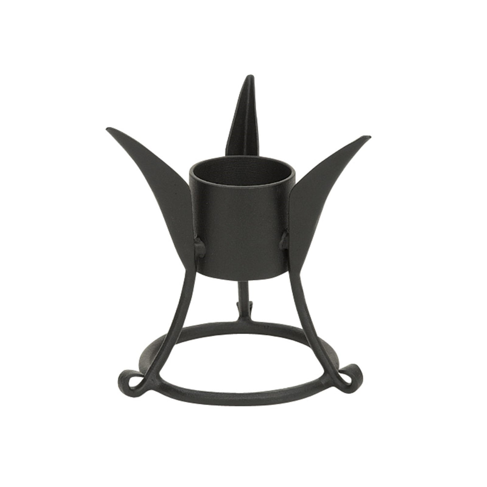 ACHLA Gazing Globe Stand 7.75in | Black Wrought Iron | Garden & Yard Decor | 7.5 x 7.5 x 7.75 in | Model GBS-07