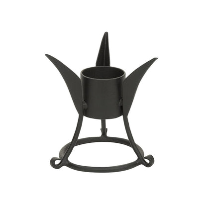ACHLA Gazing Globe Stand 7.75in | Black Wrought Iron | Garden & Yard Decor | 7.5 x 7.5 x 7.75 in | Model GBS-07