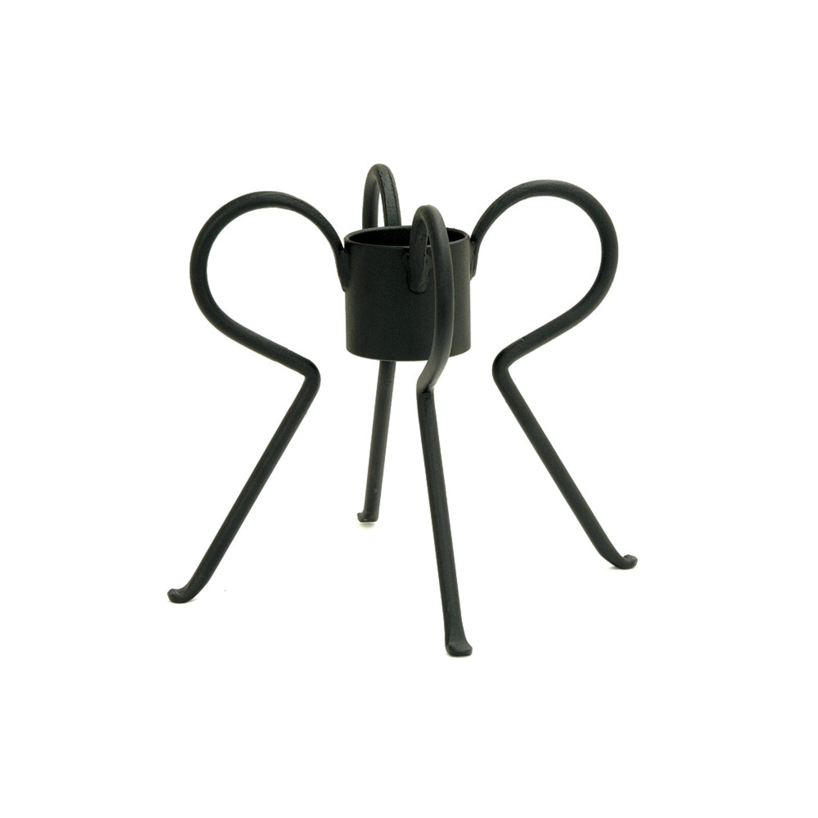 ACHLA Spider Stand Gazing Ball Stand | Wrought Iron Black Powder Coat | Garden & Patio Accent | 11 x 11 x 9 in | Model GBS-09