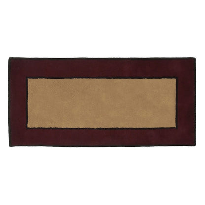 ACHLA Berry Contemporary II Rectangular Rug | Wool Hand-Tufted Plush Pile | Fireplace Hearth & Entryway Mat | 56 x 26 x 0.5 in | Model H-64