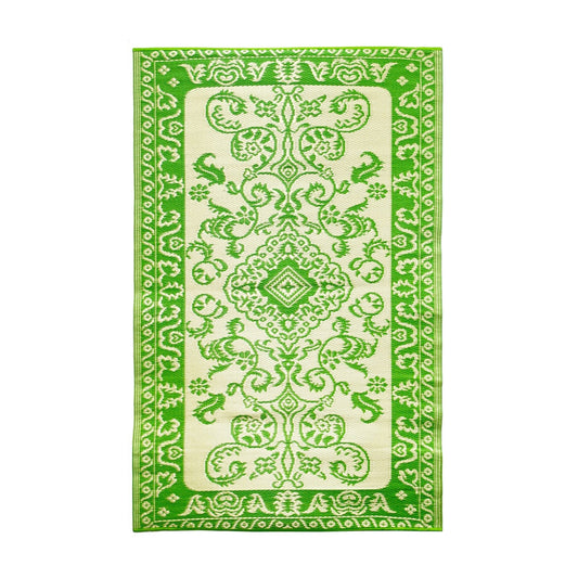 ACHLA Tracery 4x6 Floor Mat | Woven Polypropylene Indoor/Outdoor | Entryway, Kitchen & Patio | 48 x 72 x 0.25 in | Model K-00971