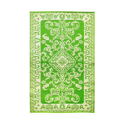 ACHLA Tracery 4x6 Floor Mat | Woven Polypropylene Indoor/Outdoor | Entryway, Kitchen & Patio | 48 x 72 x 0.25 in | Model K-00971