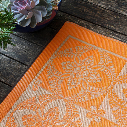ACHLA Primrose 4 x 6 Floor Mat | Woven Polypropylene Indoor/Outdoor | Entryway, Kitchen & Patio | 48 x 72 x 0.25 in | Model K-143