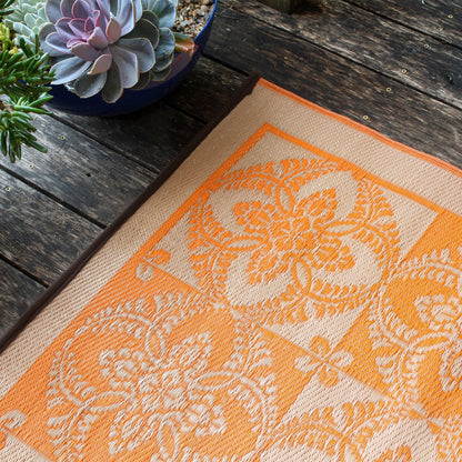 ACHLA Primrose 4 x 6 Floor Mat | Woven Polypropylene Indoor/Outdoor | Entryway, Kitchen & Patio | 48 x 72 x 0.25 in | Model K-143