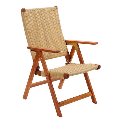 ACHLA Folding chair, Polyweave, Natural Oil