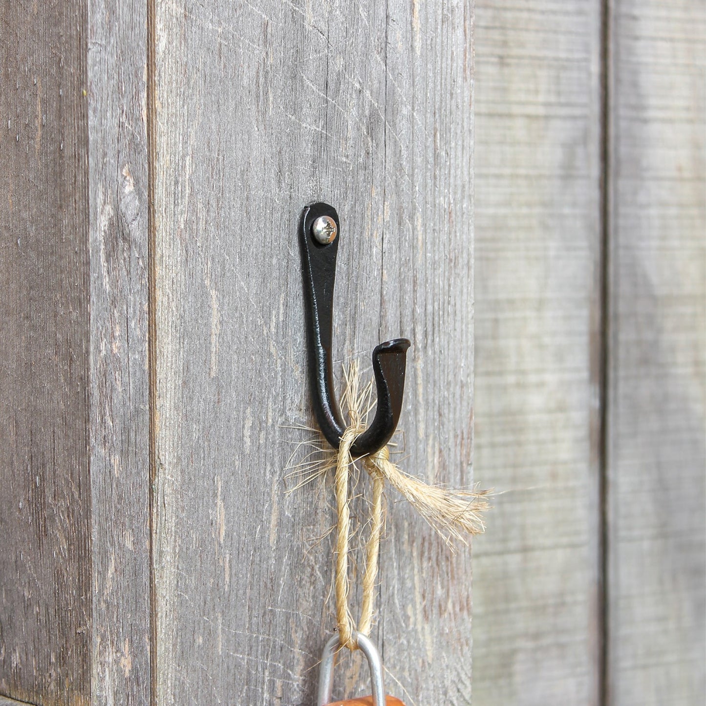 ACHLA TSH-15-3 3in J-Hook 3-Pack | Wrought Iron Black Powdercoat | Indoor & Outdoor Hanging | 3 x 0.5 x 2.5 in | Model TSH-15-3