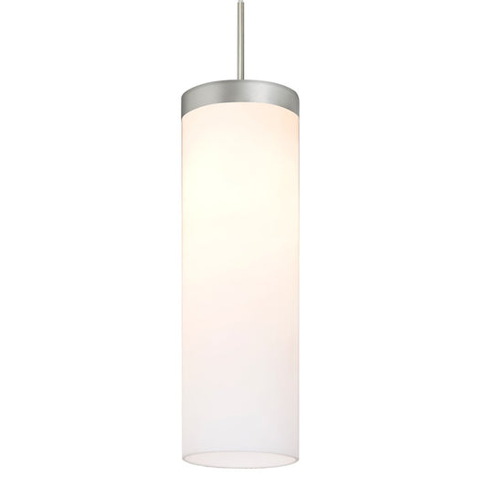 Besa Lighting Friz 1 Light LED Cord Pendant, NickelOpal - 1JT-FRIZOG-LED-SN