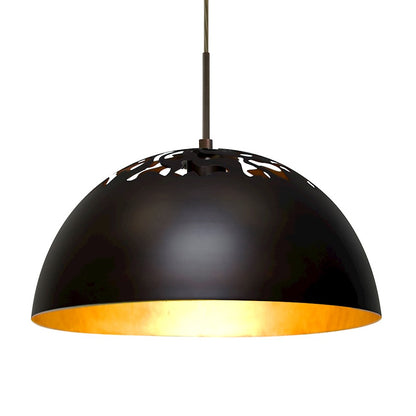 Besa Lighting Gordy 1 Light Cord Pendant, Bronze/Bronze - 1JT-GORDY-BR