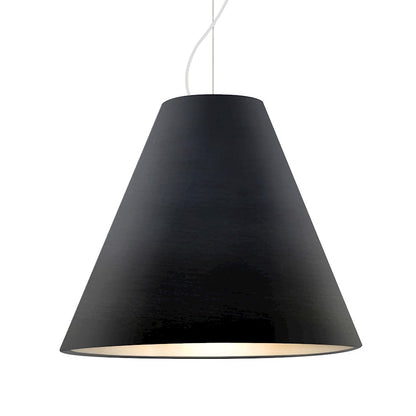 Besa Lighting Dylan 20in 1-Light LED Pendant | Industrial Black Metal Shade | Kitchen Island & Dining Room | Model 1KX-DYLANBK-LED-WH