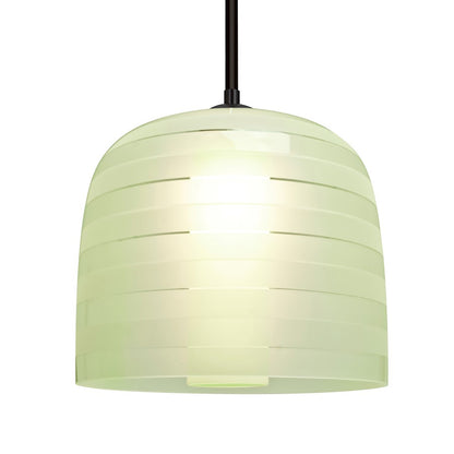 Besa Lighting Mitzi 10 1LT LED Tele Cord Pendant, BK/Char - 1TT-MITZI10CR-LED-BK