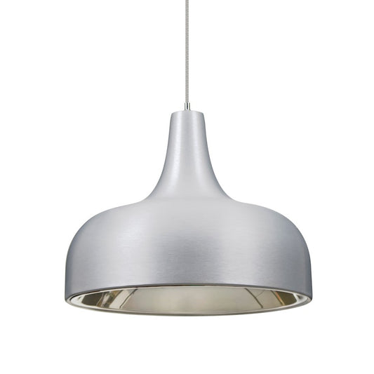 Besa Lighting Persia 1 Light LED Pendant, NickelSilver - 1XT-PERSIA-LED-SN