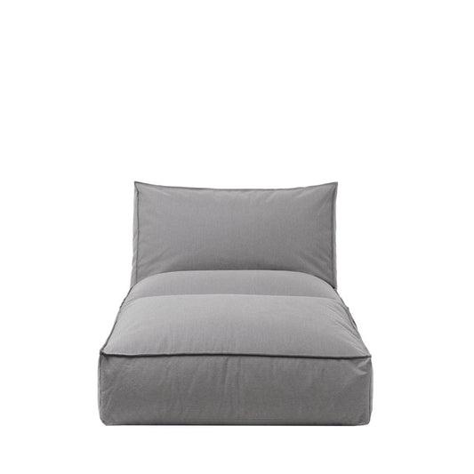 Blomus Stay Small Day Bed Patio Lounger/Reclining Headrest, Stone - 62041