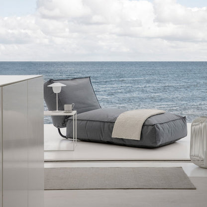 Blomus Stay Small Day Bed Patio Lounger/Reclining Headrest, Cloud